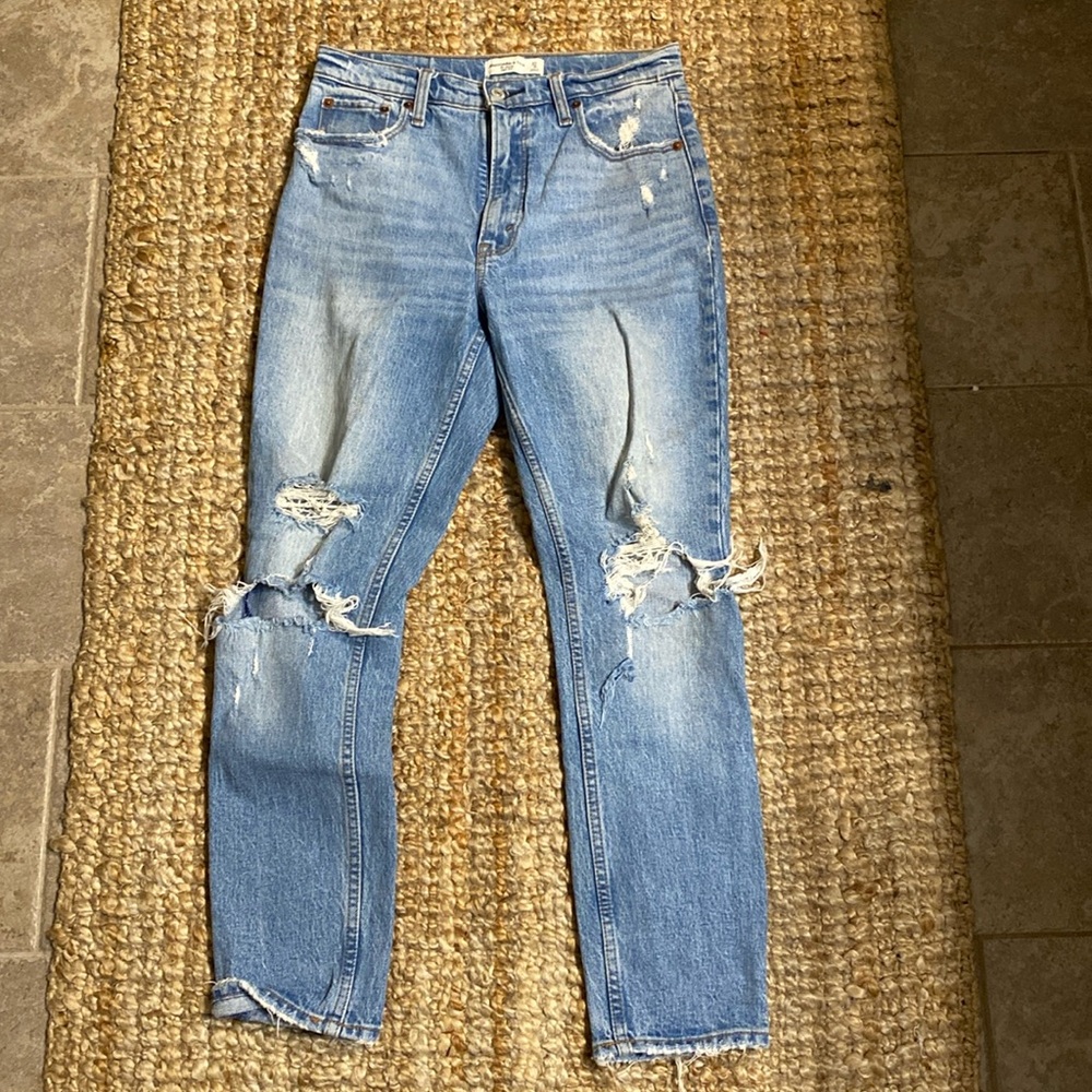 Abercrombie and Fitch The Skinny High Rise Jean Sz. 27 R